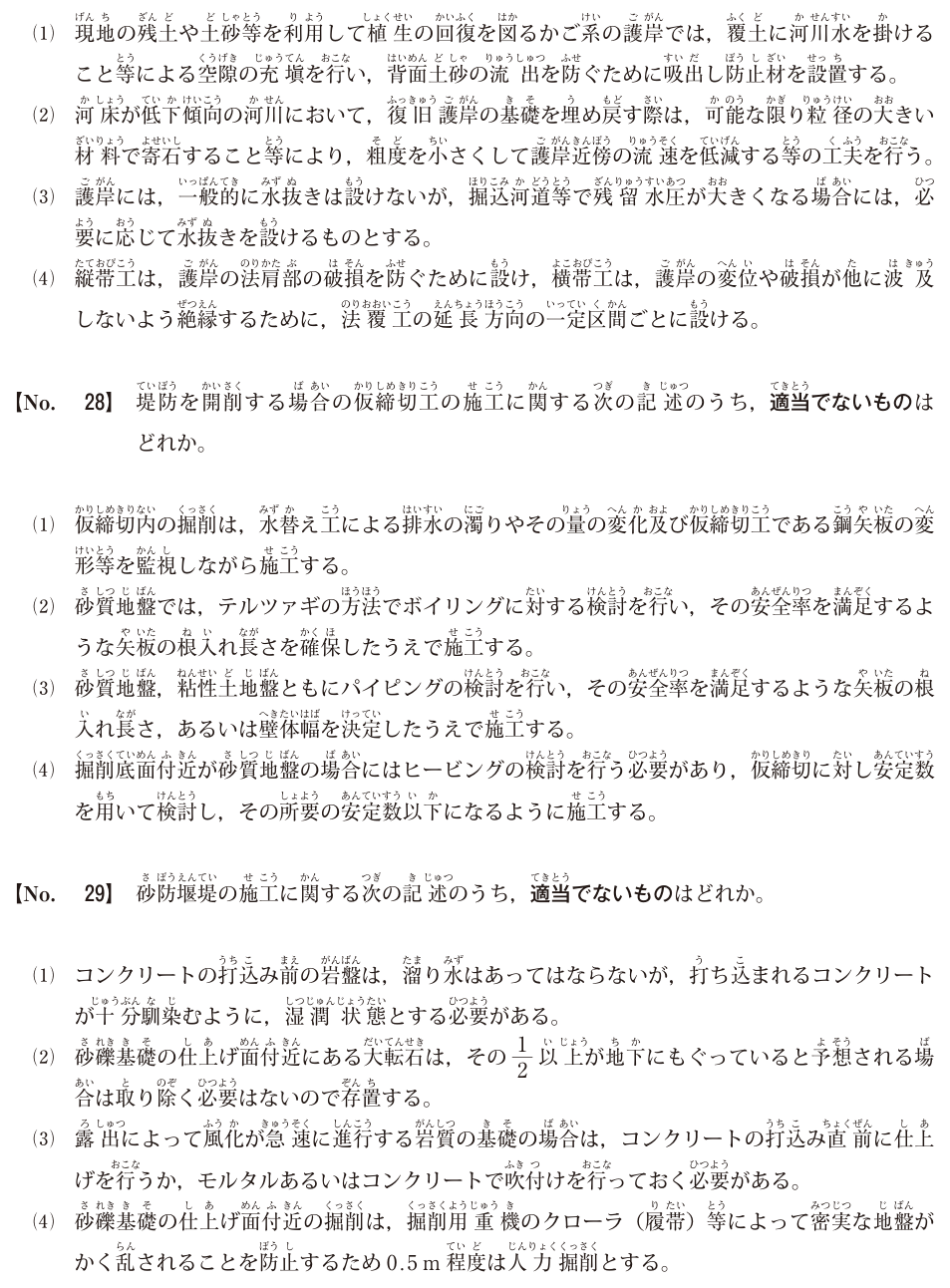 問題の図と選択肢